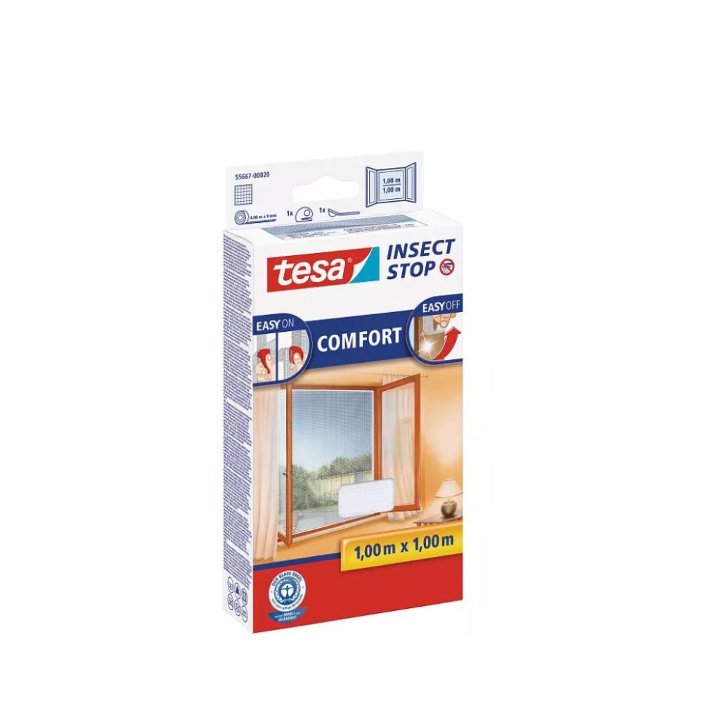 Tesa Mn Comfort Window 1X1 White