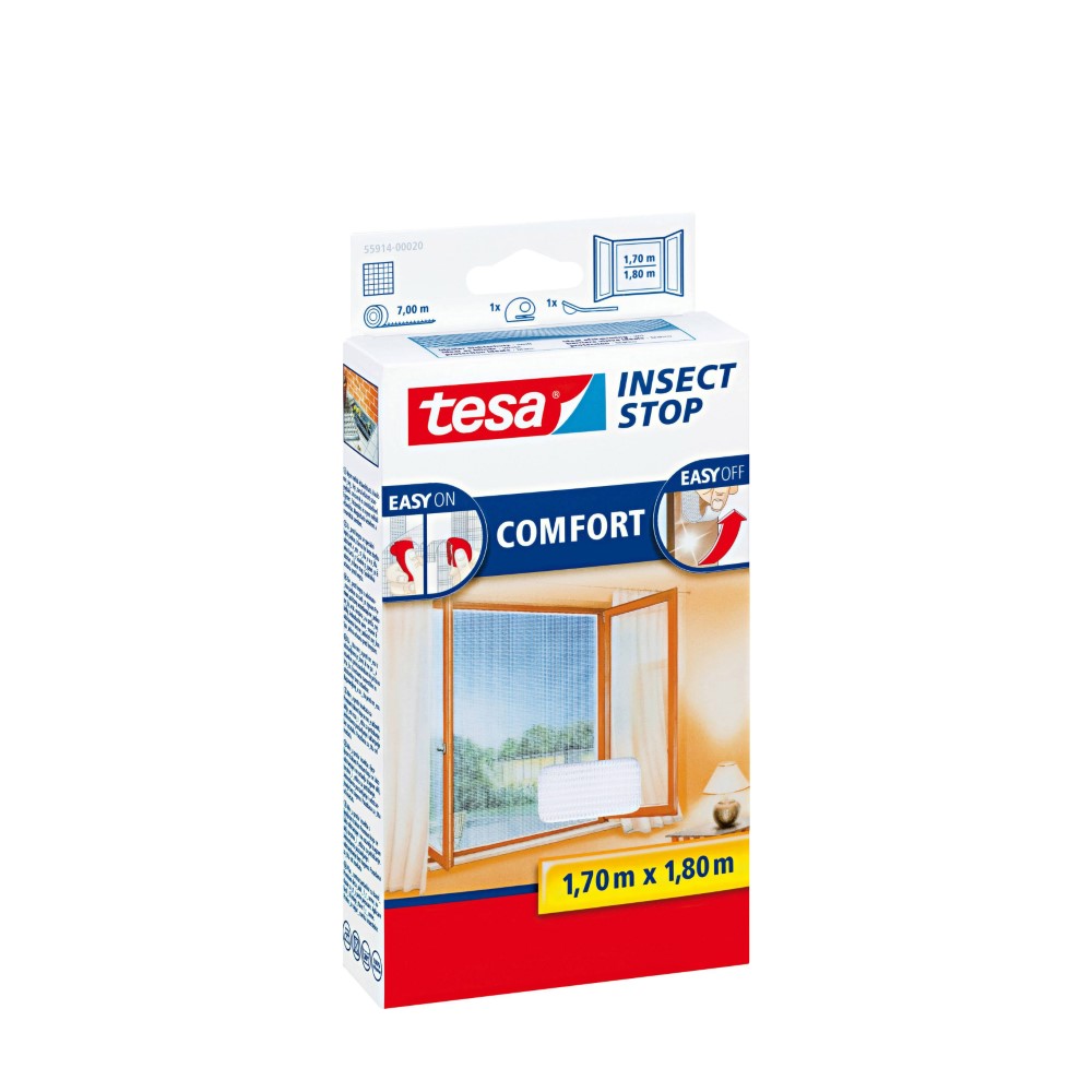 Tesa Mn Comfort Window 1,7X1,8 White