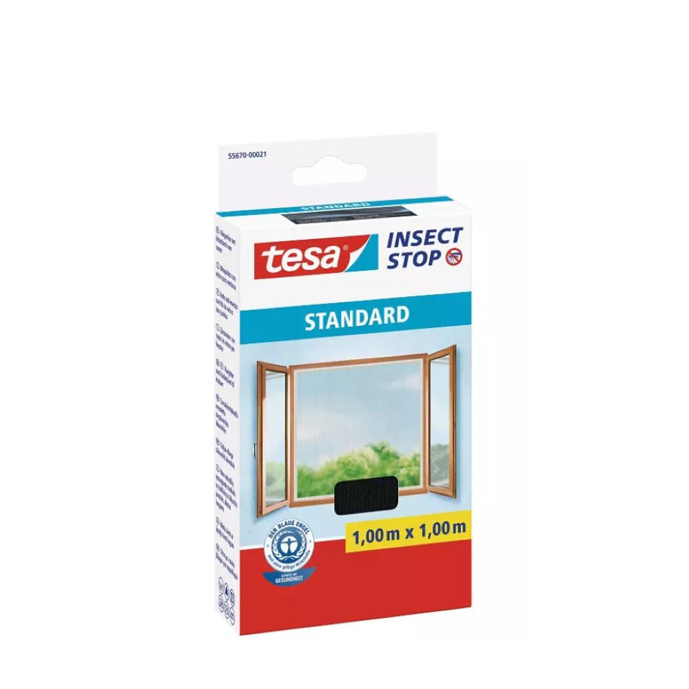 Tesa Klett Standard 1,0X1,0M Anthracite