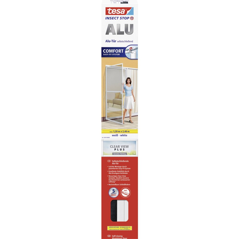 Tesa Door Comfort 1,20 X 2,40 White