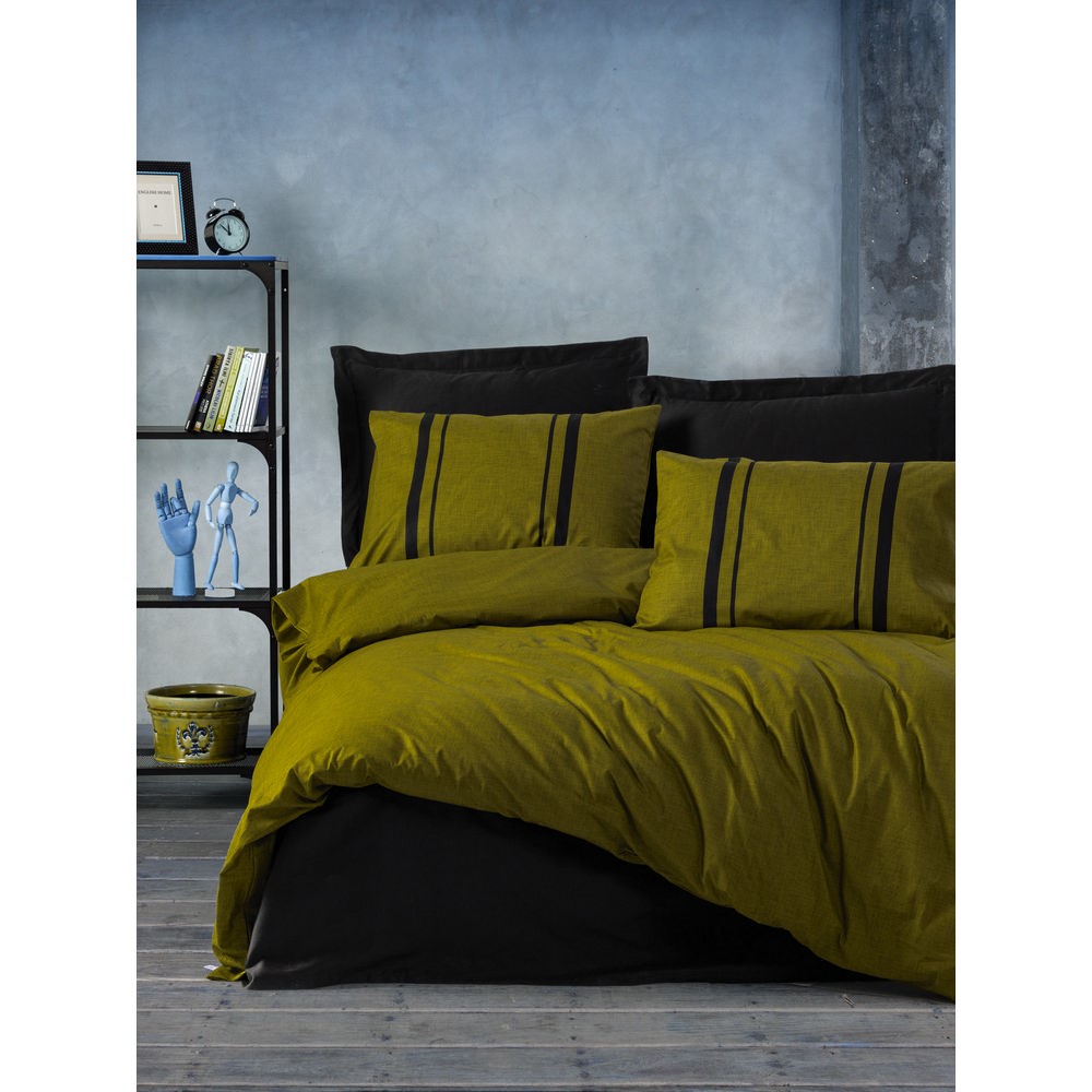 Cottonbox Bitter - Petrol Blue Ranforce Single Quilt Cover Set 160*220CM