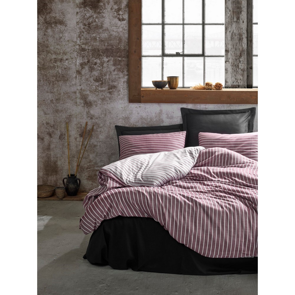Cottonbox Bamboo - Claret Red Bamboo Double Quilt Cover Set 200*220CM