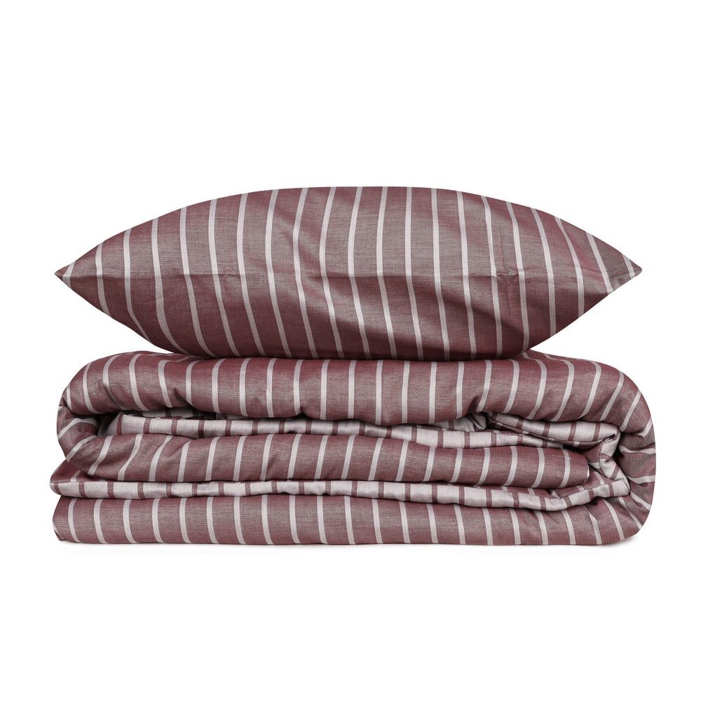 Cottonbox Bamboo - Claret Red Bamboo Double Quilt Cover Set 200*220CM