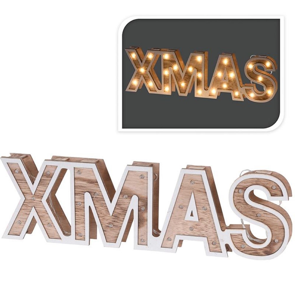 Koopman Letters Xmas With 25 Led