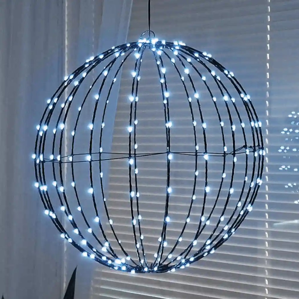 Koopman Led Ball 50 Cm - 320 Leds - White Light