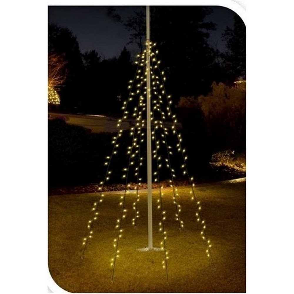 Koopman Flagpole 120 Leds Warm White
