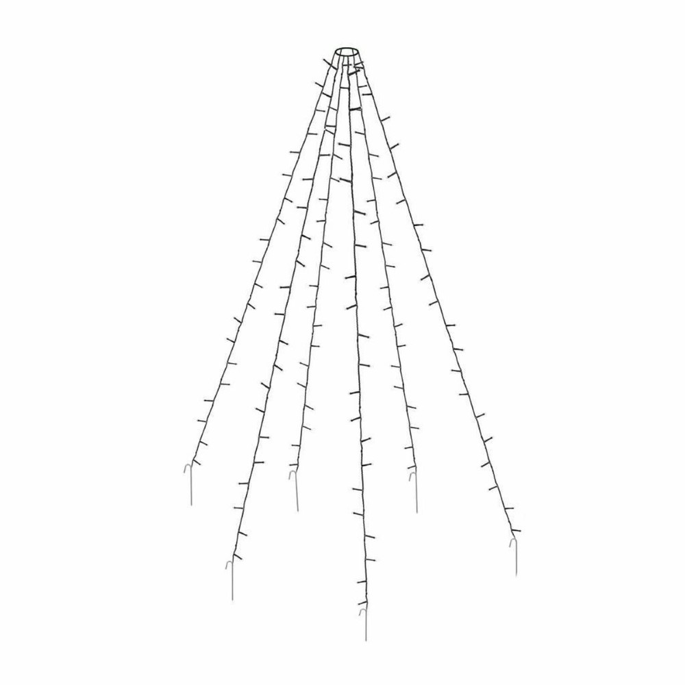 Koopman Flagpole 400 Leds Warm White