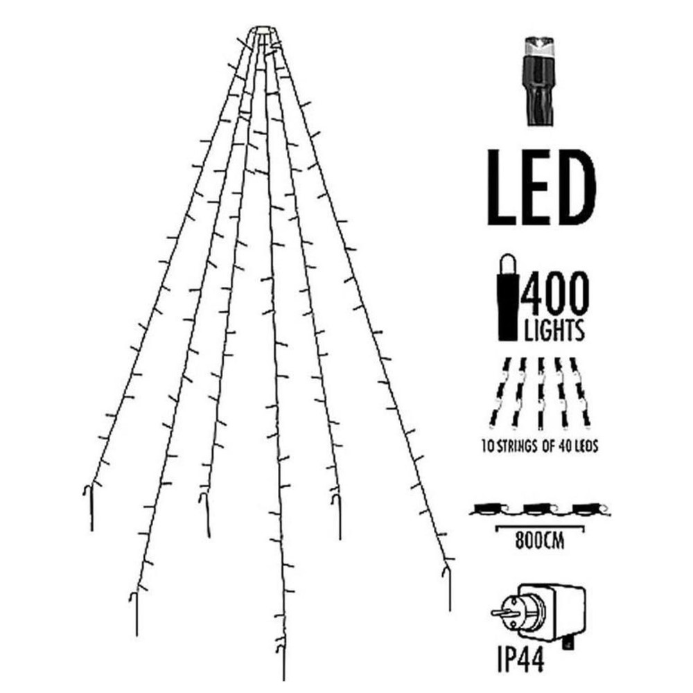Koopman Flagpole 400 Leds Warm White
