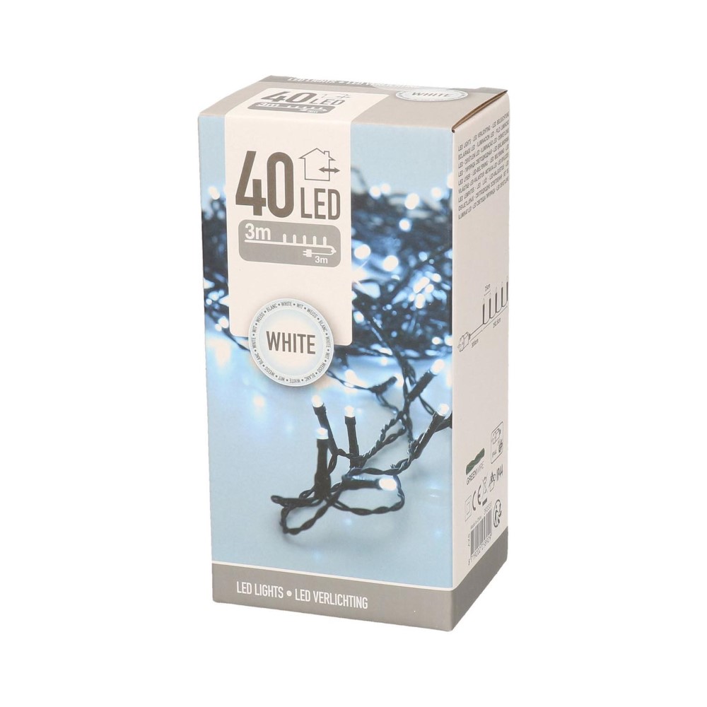Koopman Led String 40 Leds White Outdoor