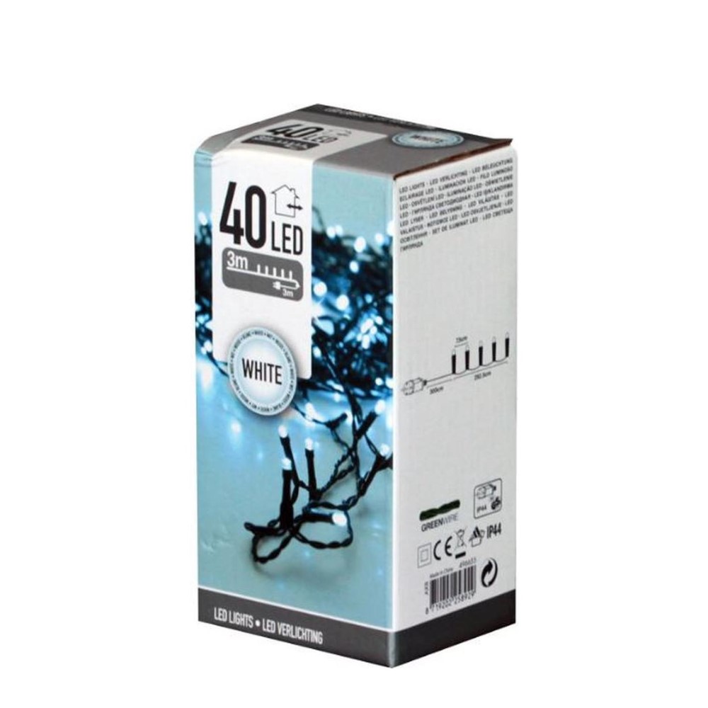 Koopman Led String 40 Leds White Outdoor