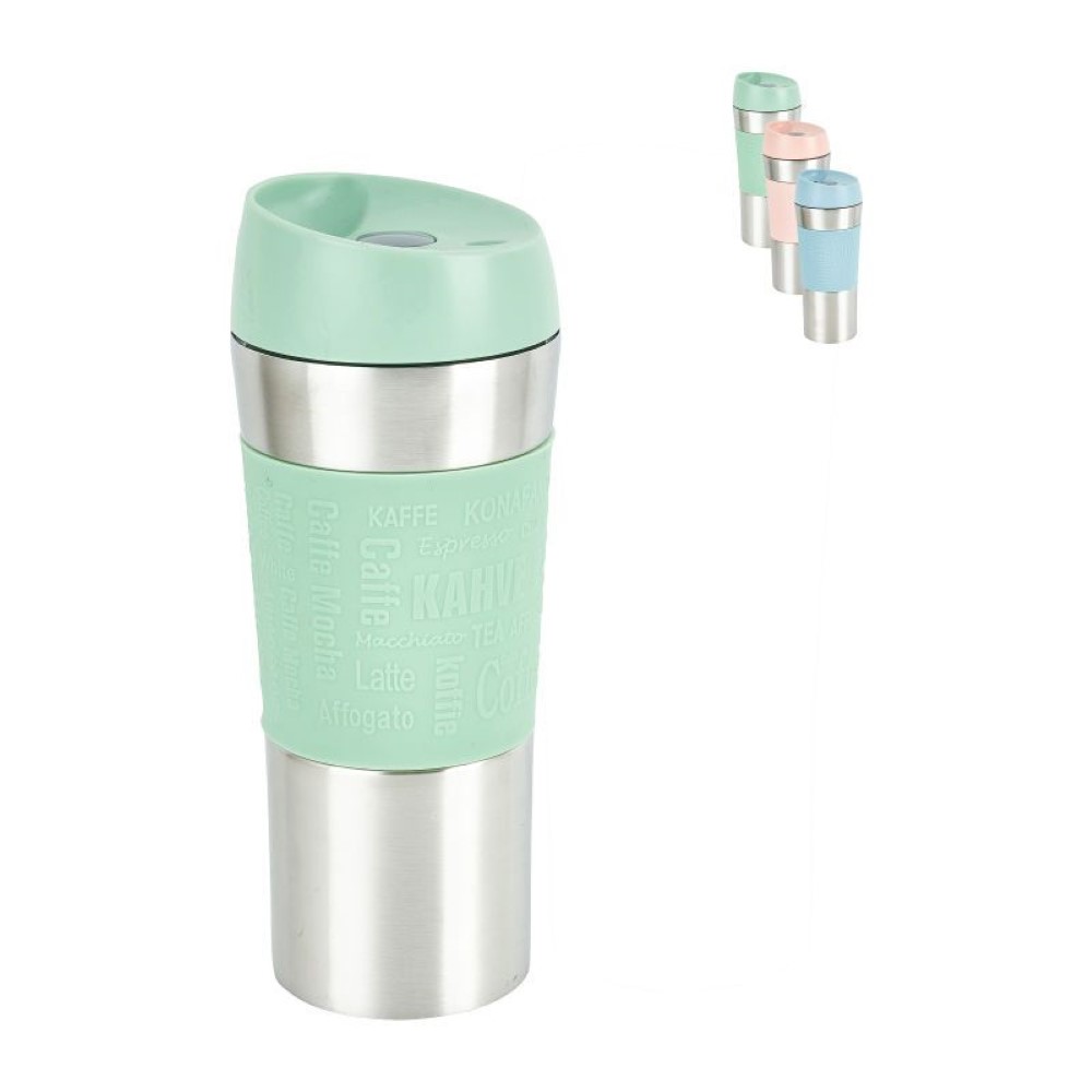 Koopman Car Drinking Mug 350 Ml 3 Assorted Colors