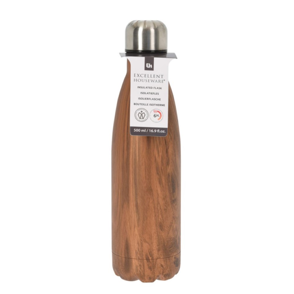 Koopman Stainless Steel Vacuum Flask Bottle 500 Ml 2 Assorted Colours