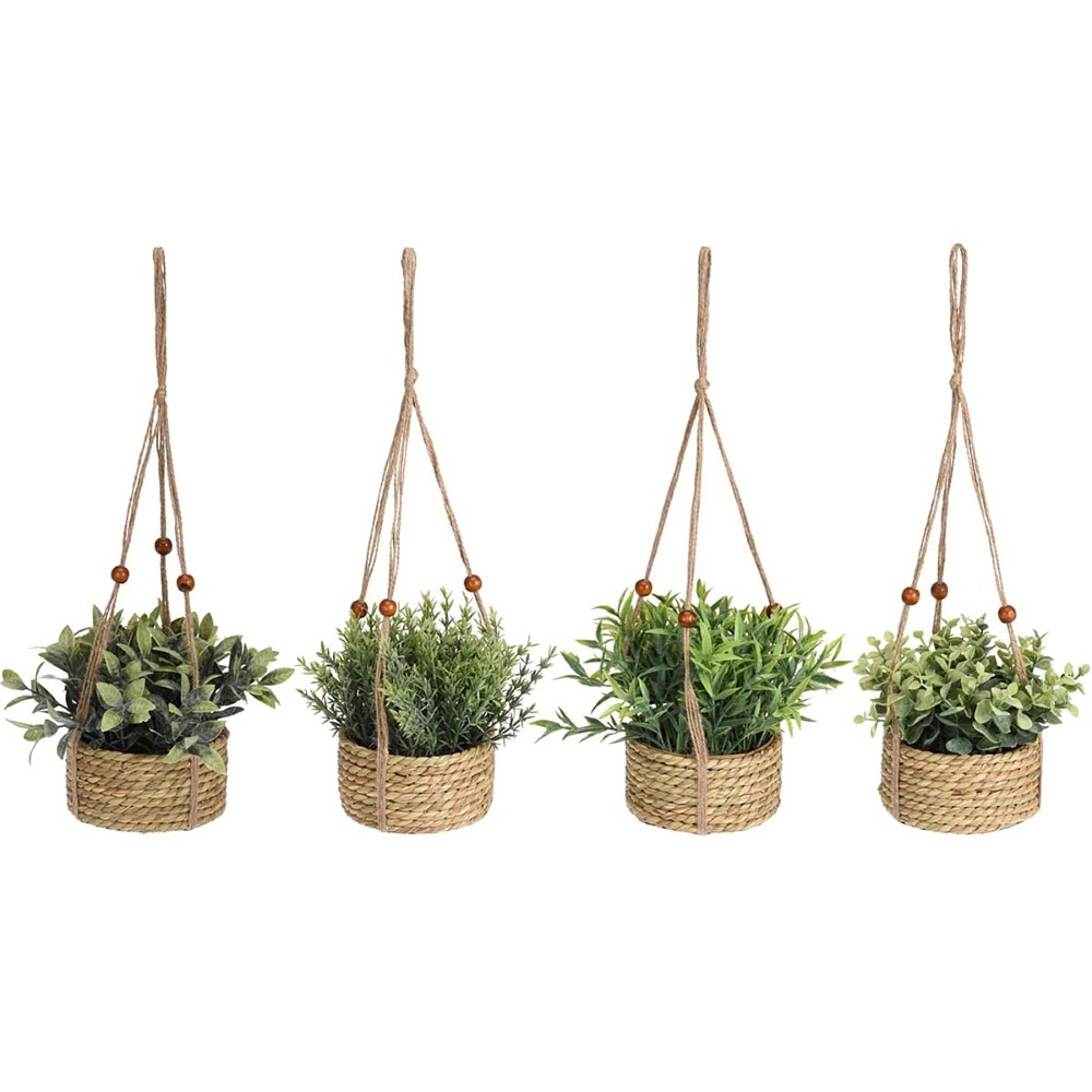 Koopman Hanging Plant in Jute Pot