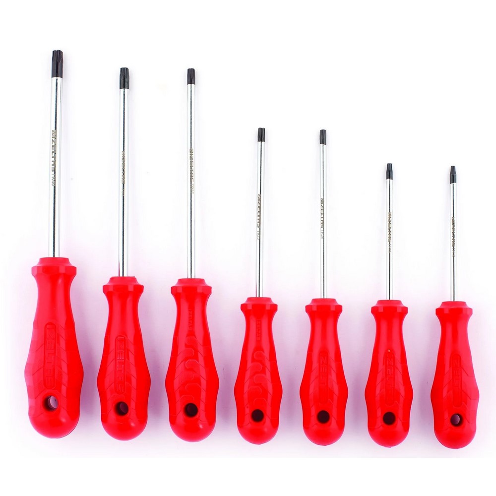 İzeltaş Perforated Torx Screwdriver Set 7 Pieces
