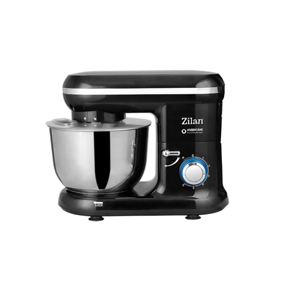 Zilan Stand Multimixer (Hurricane) Steel 4,5 Lt - Black