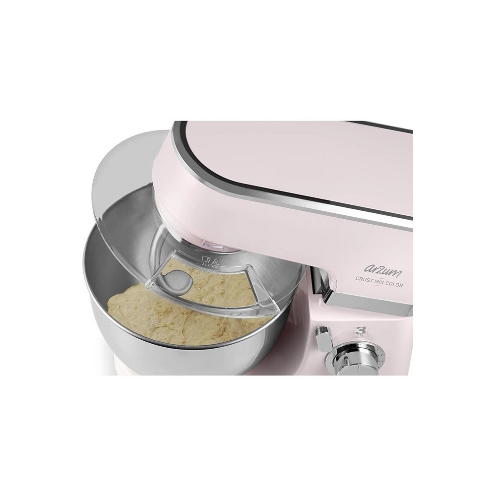 Arzum Crust Mix Color Stand Mixer - Pink