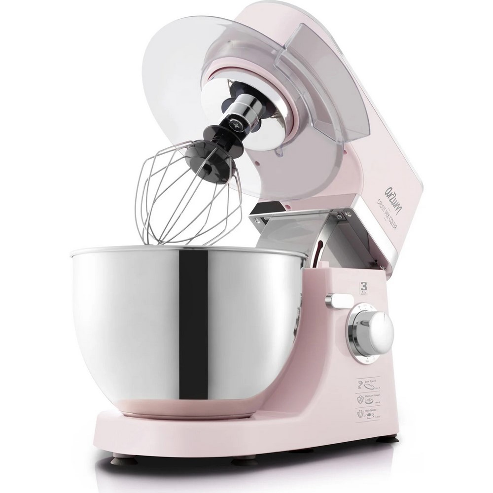 Arzum Crust Mix Color Stand Mixer - Pink