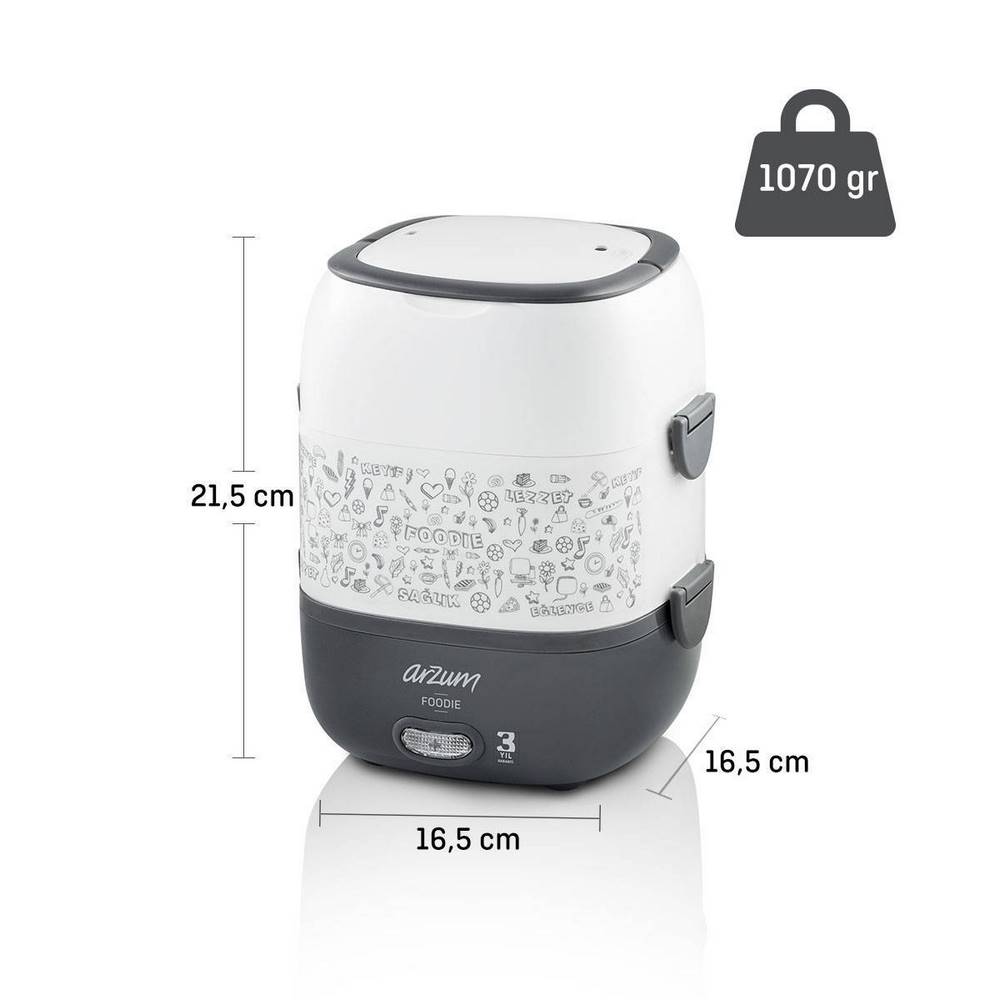Arzum Foodie Modern Lunch Box