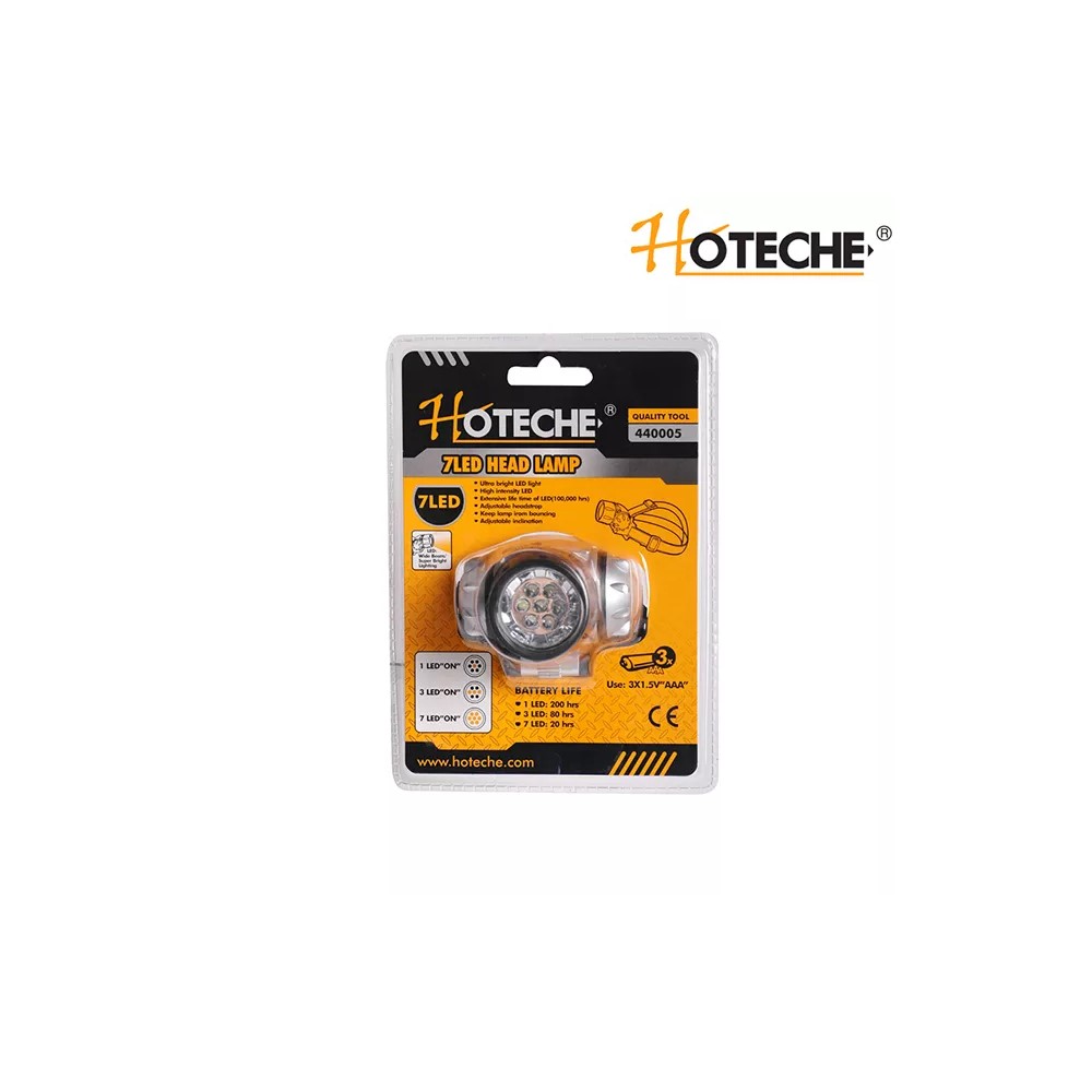 Hoteche 7 Led Head Lamp