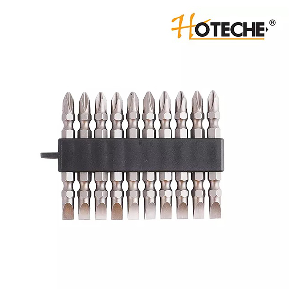 Hoteche 10Pcs Ph2 65Mm Sl16 Double End Screwdriver Bit