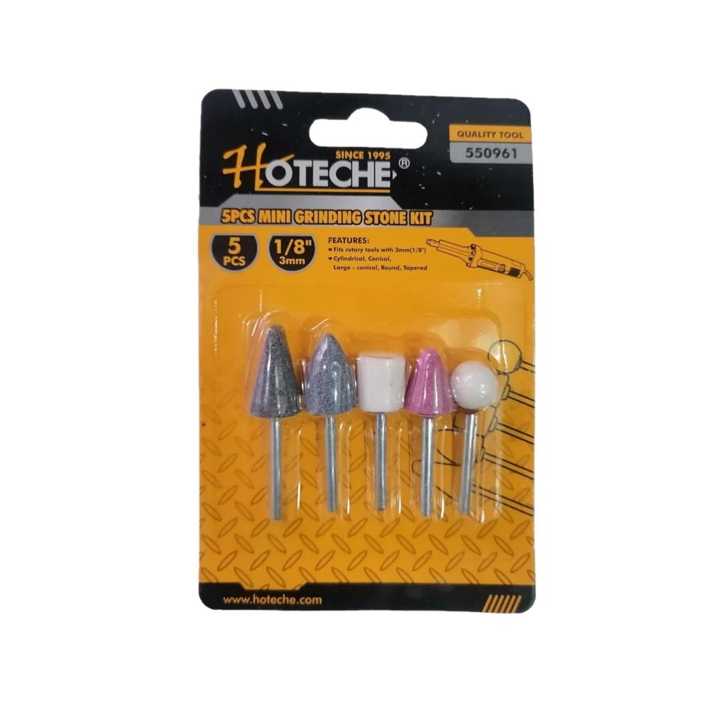 Hoteche 5Pcs Mini Grinding Stone Kit