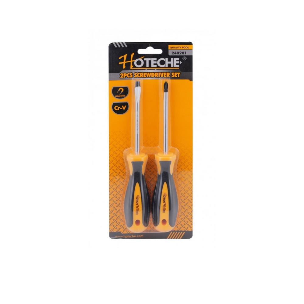Hoteche 2Pcs Screwdriver Set
