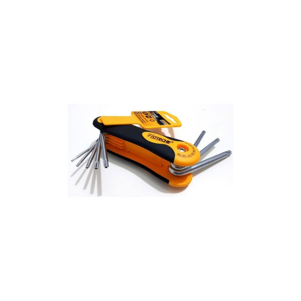 Hoteche 8Psc Folding Hex Key Set