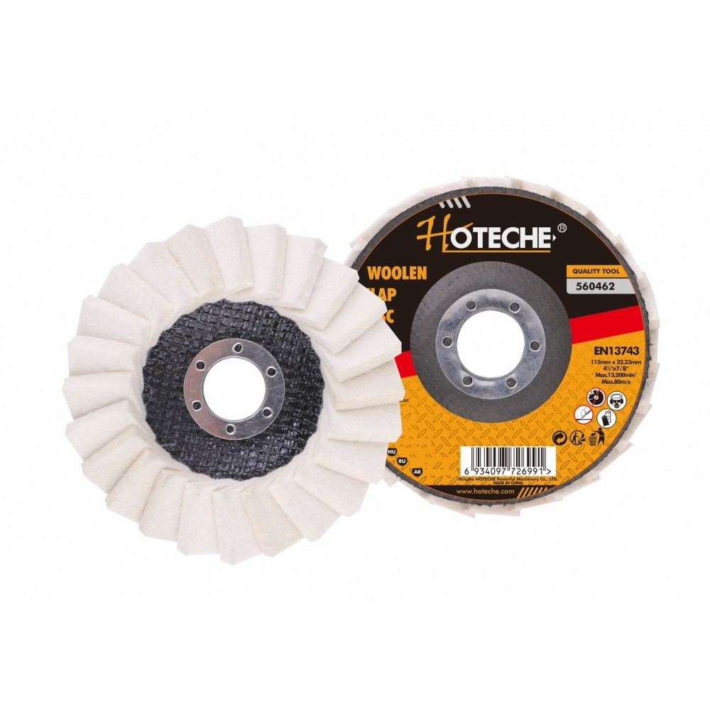Hoteche Woolen Flap Disc 115Mmx22.23Mm