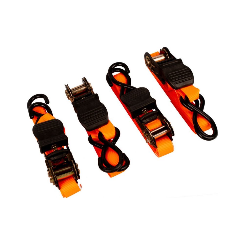 Hoteche 4Pcs 1"X15Ft Rachet Tie Downs