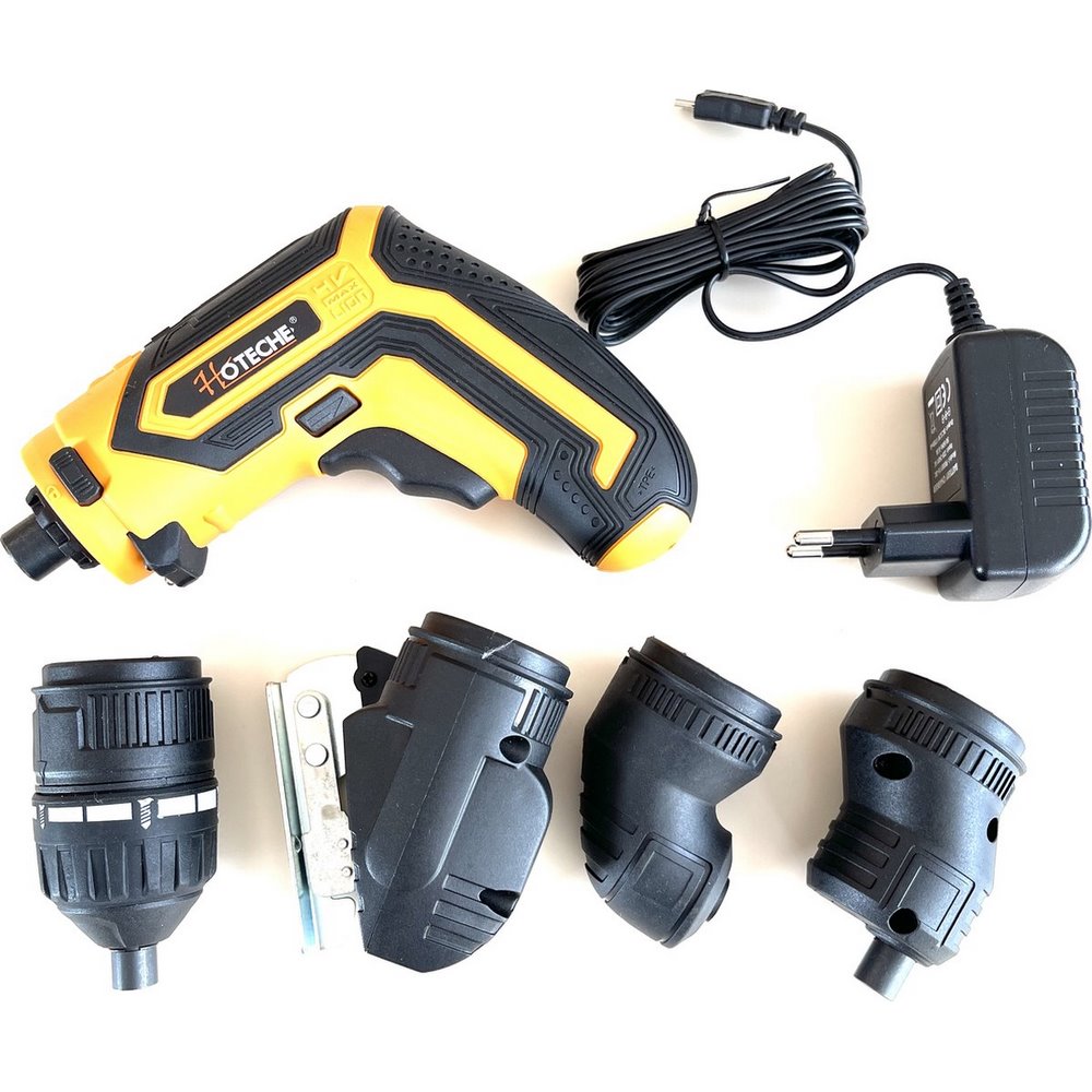 Hoteche 4V 4 In 1 Lithium Cordless Drill