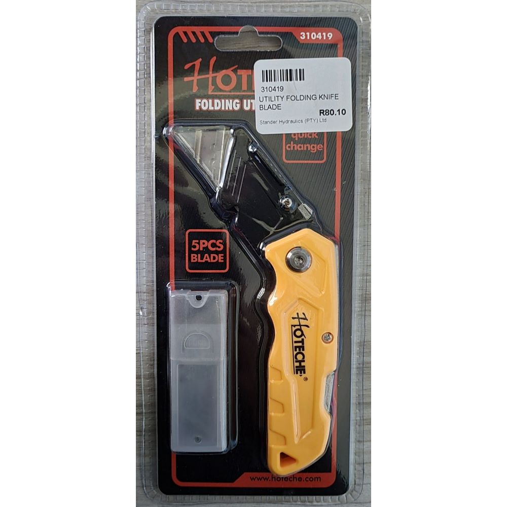 Hoteche 5Pcs Foldable Utility Knife