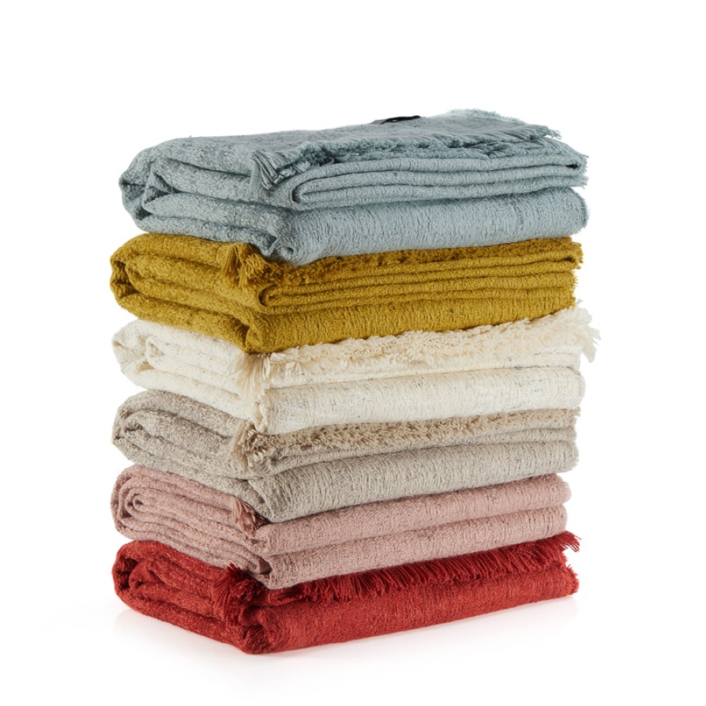 Penelope Greta Blanket 200*220 Cm ; Old-Rose