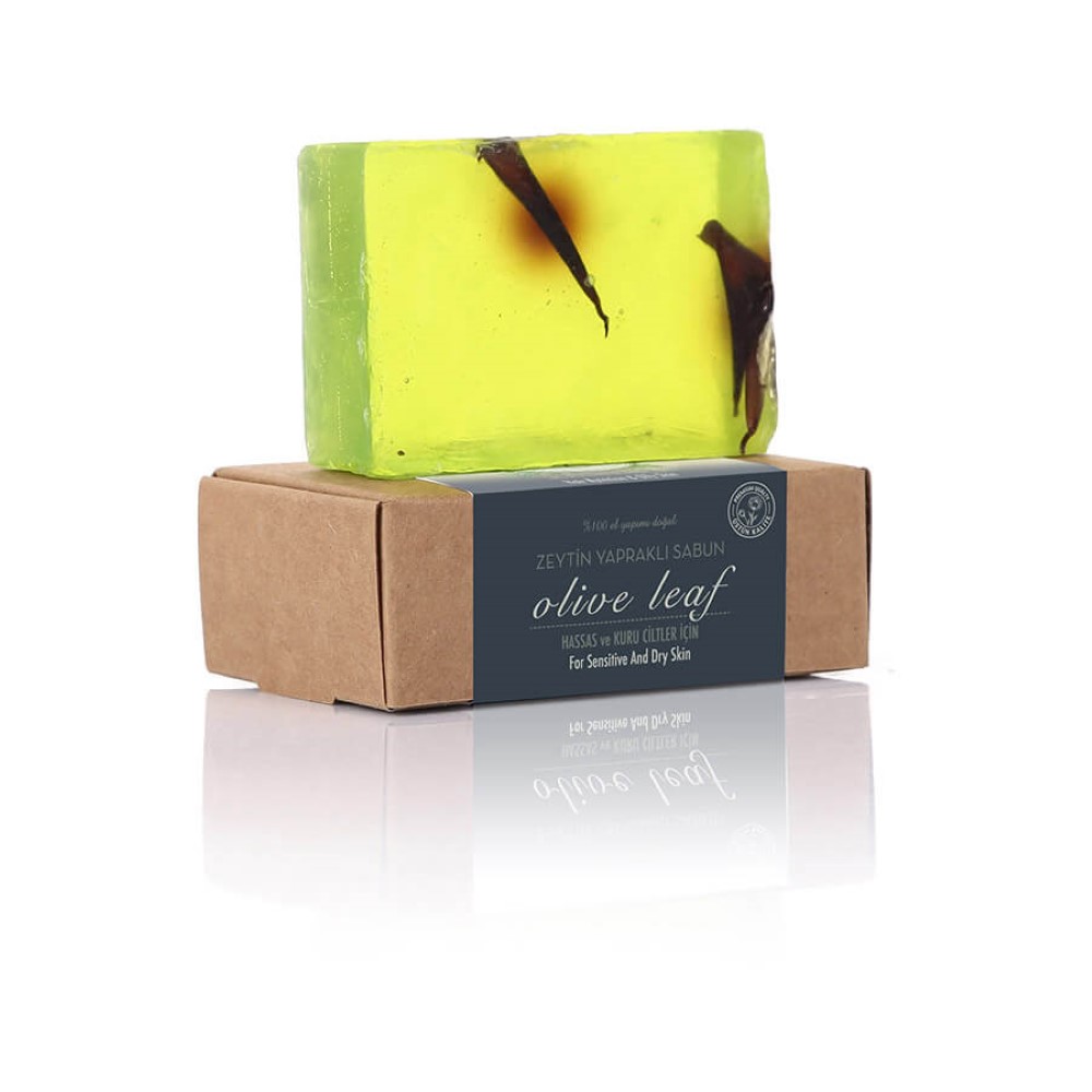 Penelopehandmade Olive Soap With Leaf 120 Gr