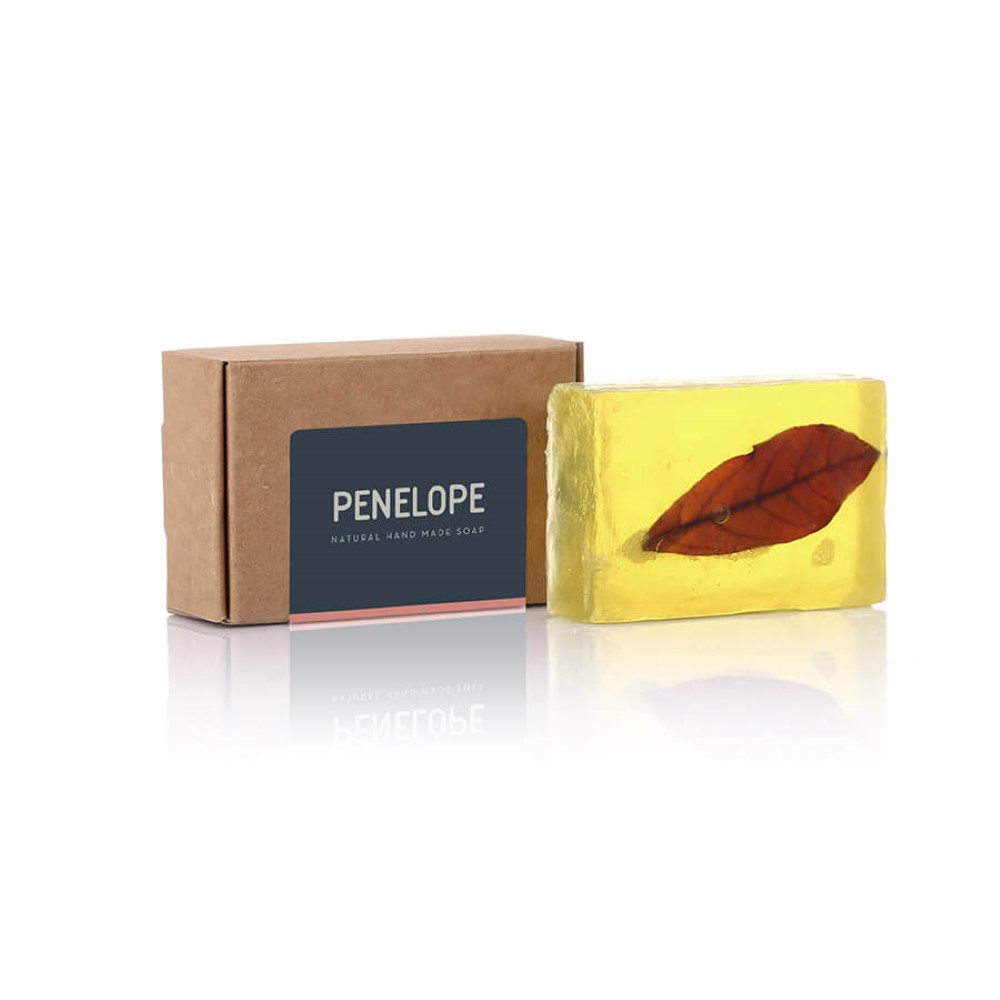 Penelope Handmade Aleppo Soap With Leaf 120Gr