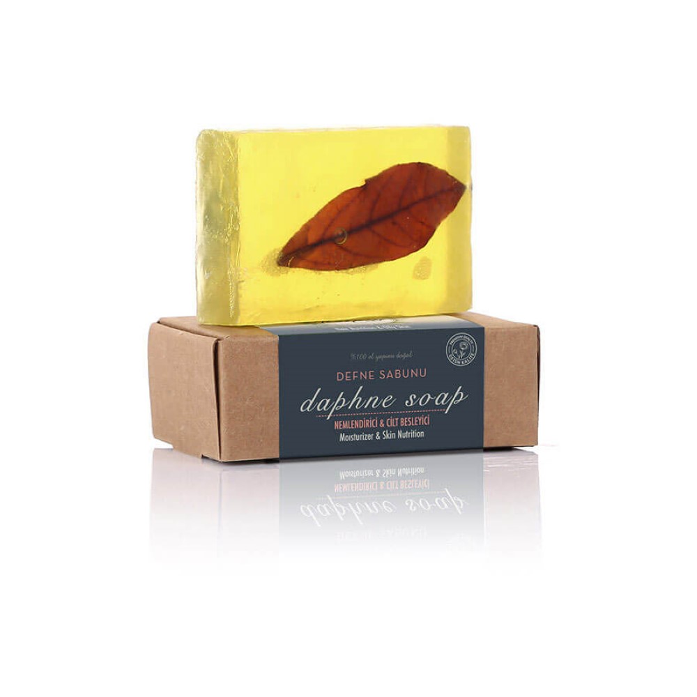 Penelope Handmade Aleppo Soap With Leaf 120Gr