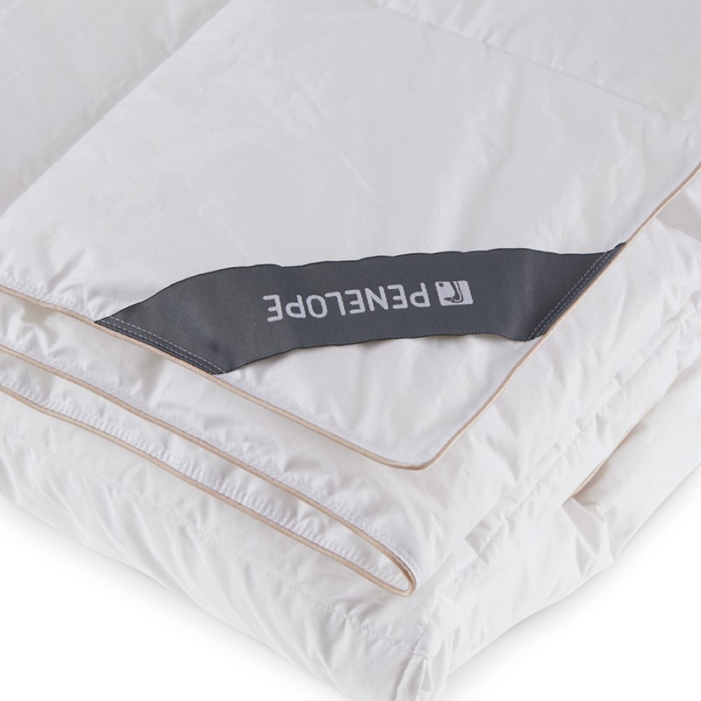 Penelope Dove 6,5 Tog Goose Down Duvet Double 195*215 Cm