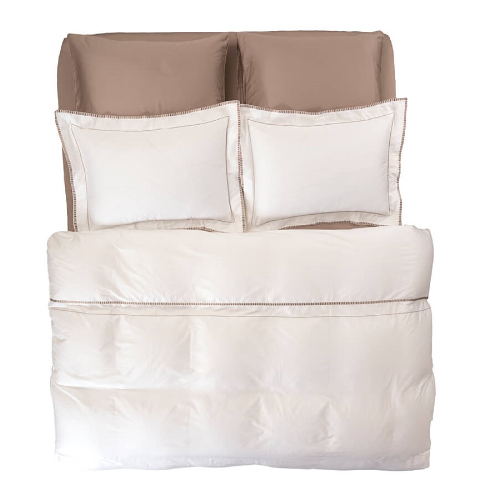 Penelope Piano Duvet Cover Set 220*240 Cm ; Stone