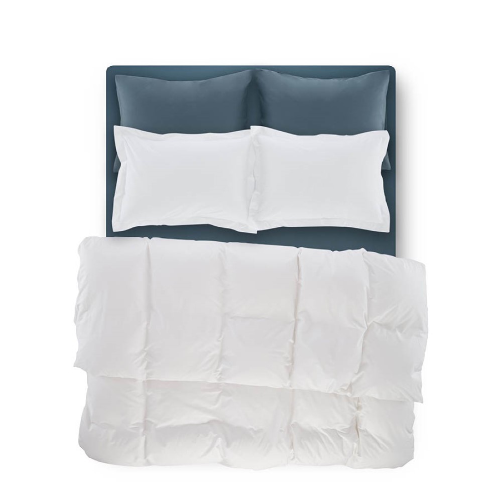 Penelope Catrine Percale Easy Care 200*220 Cm Duvet Cover Set Double White