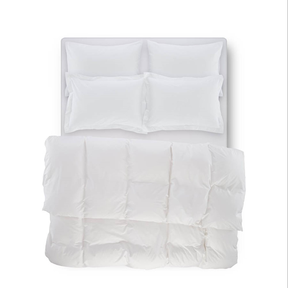 Penelope Catrine Percale Easy Care 200*220 Cm Duvet Cover Set Double White