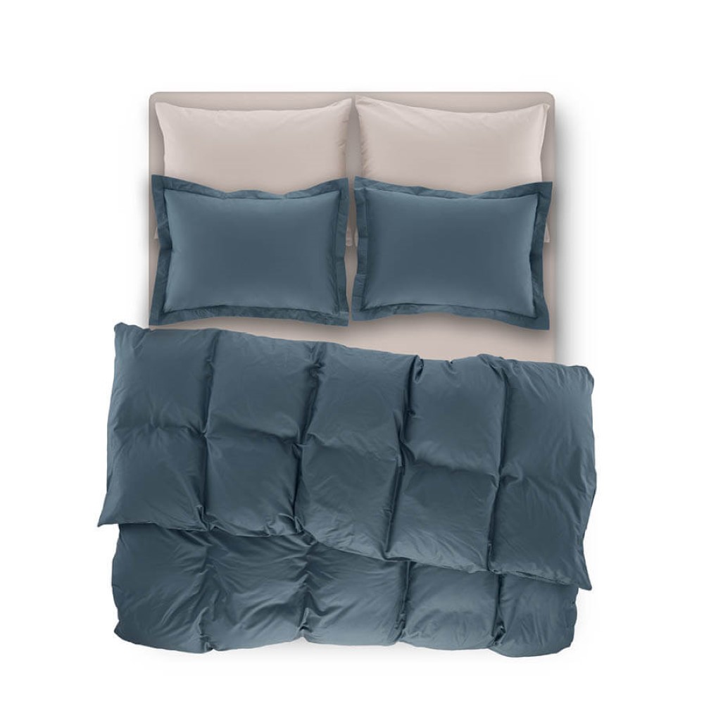 Penelopecatrine Percale Easy Care 160*220 Cm Duvet Cover Set Single Petrol