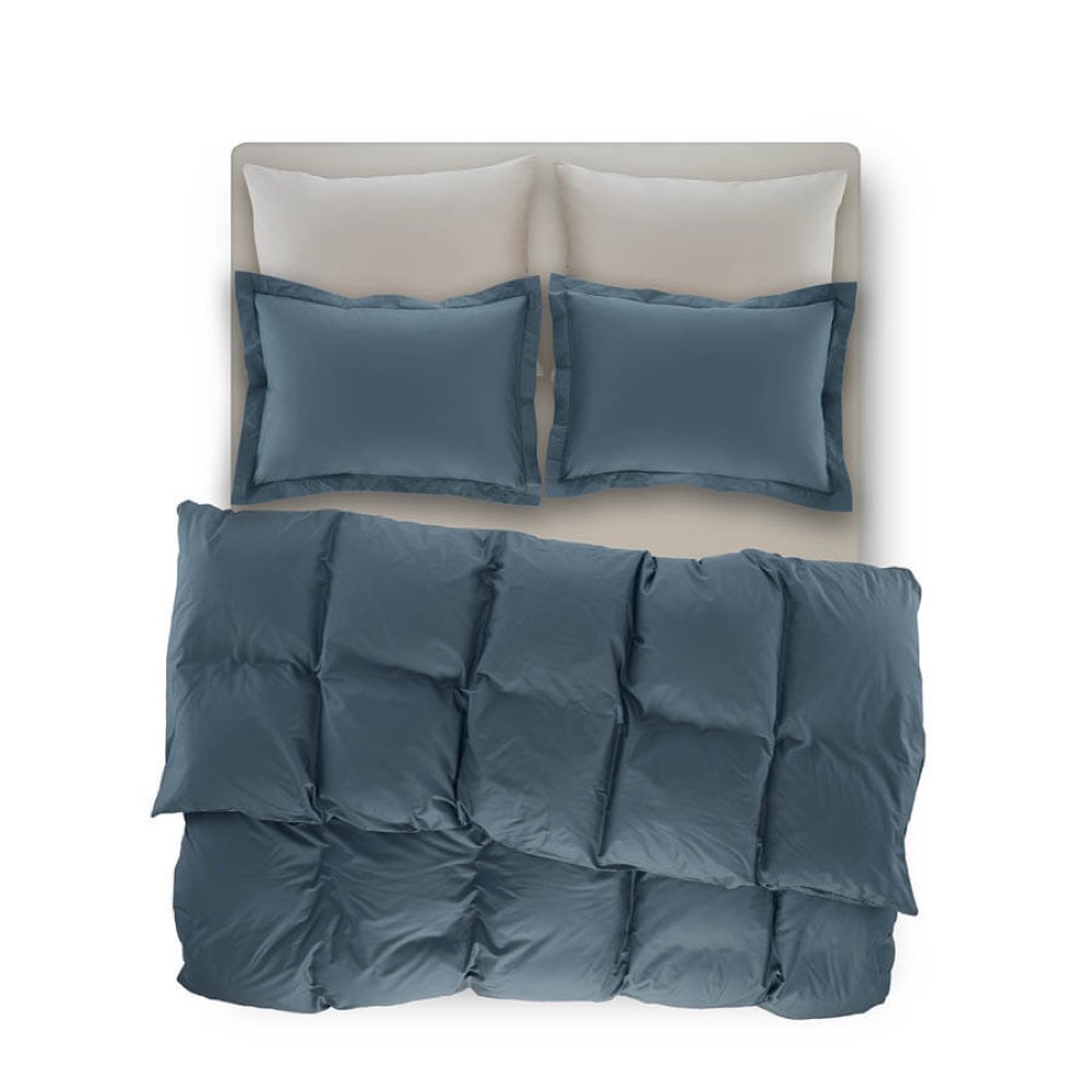 Penelopecatrine Percale Easy Care 160*220 Cm Duvet Cover Set Single Petrol