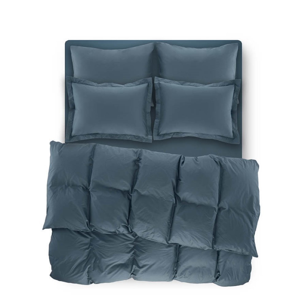 Penelopecatrine Percale Easy Care 160*220 Cm Duvet Cover Set Single Petrol