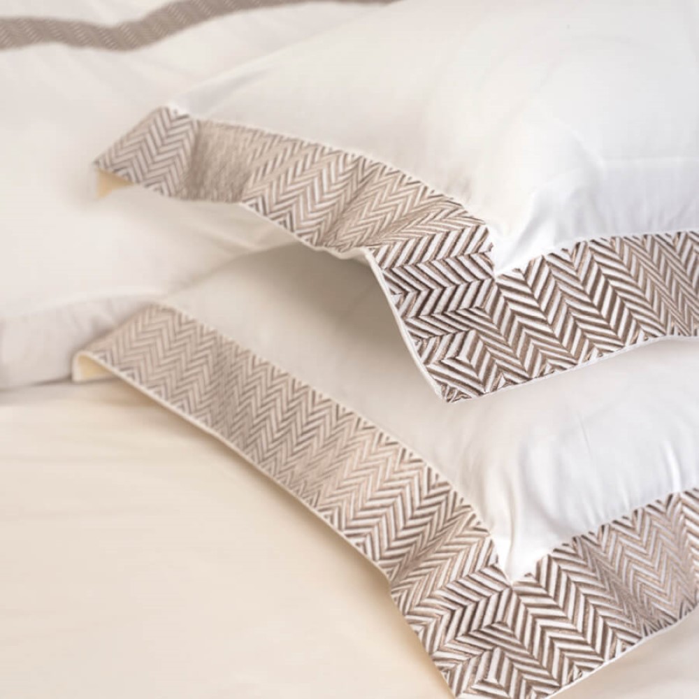 Penelope Elegance Duvet Cover Set 240*260 Cm ; Stone