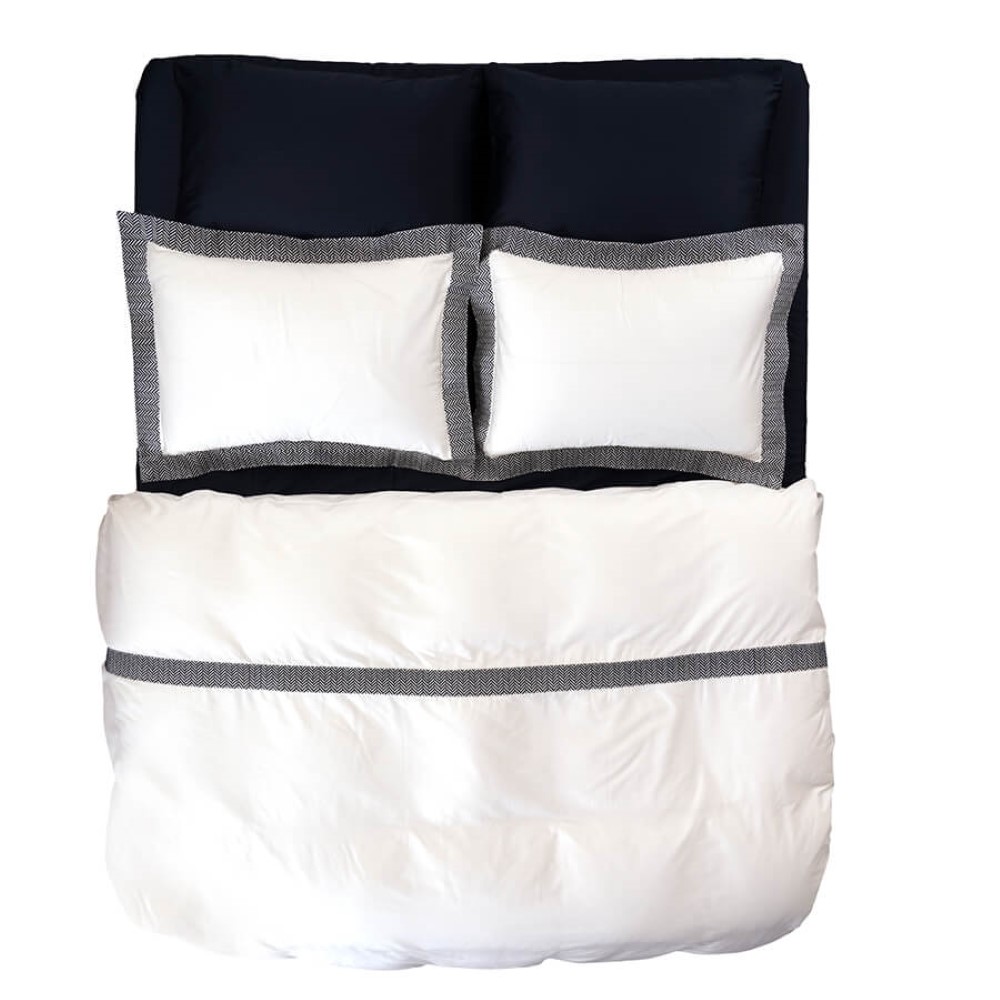 Penelope Elegance Duvet Cover Set 240*260 Cm ; Navy Blue