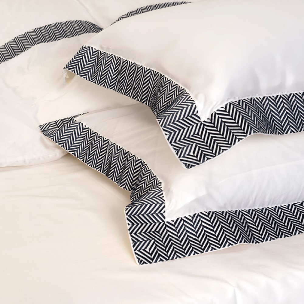 Penelope Elegance Duvet Cover Set 240*260 Cm ; Navy Blue