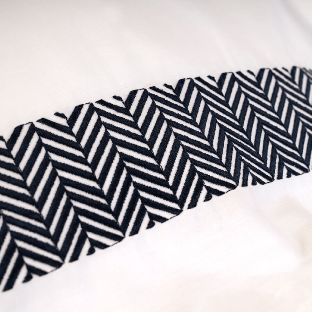 Penelope Elegance Duvet Cover Set 240*260 Cm ; Navy Blue
