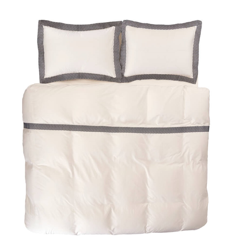 Penelope Elegance Duvet Cover Set 240*260 Cm ; Navy Blue