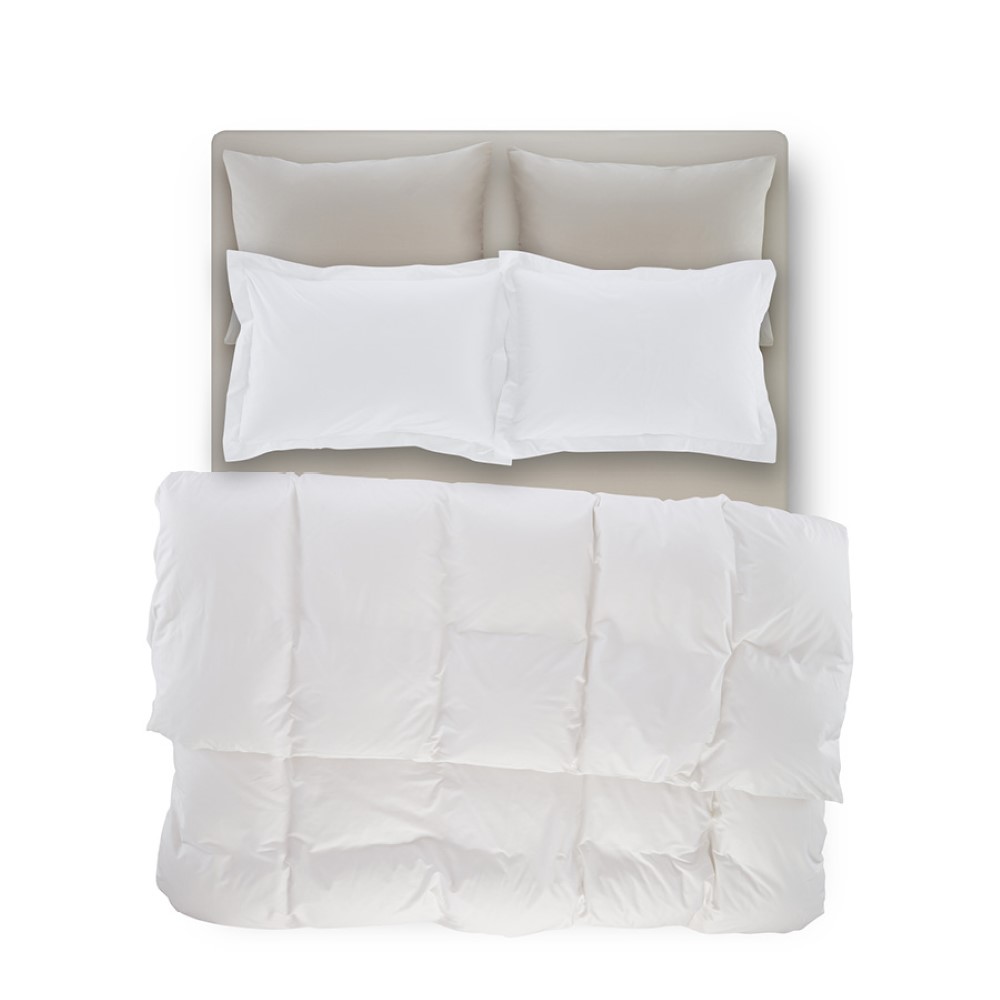Penelope Laura Percale Easy Care 160*200+35 Fitted Sheet Set Light Grey