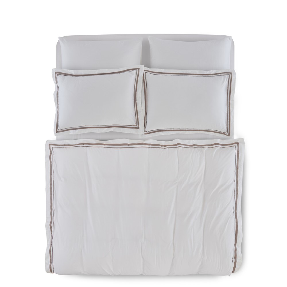 Penelope Vanessa Duvet Cover Set 240*260 Stone