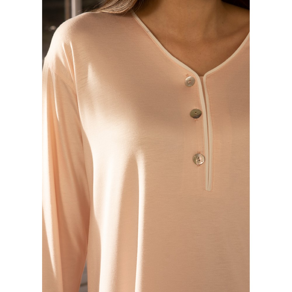 Penelope Gaia Nightdress Powder Pink S